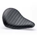 Biltwell Inc. Slimline Solo Seat - Black Tuck n' Roll